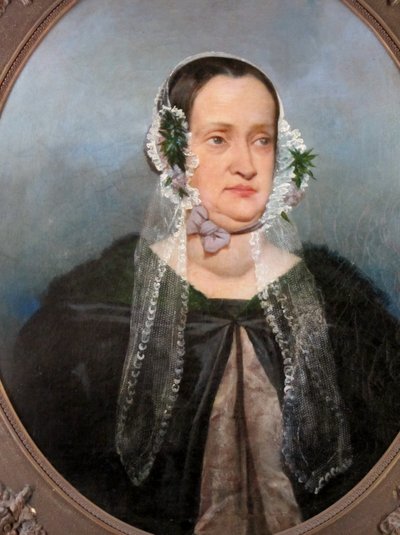 Doña Mercedez Rosales Larraín de Pérez by Raymond Auguste Quinsac Monvoisin